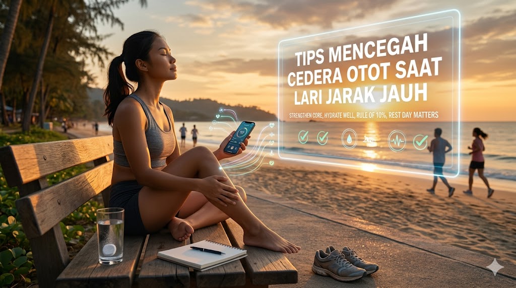 tips mencegah cedera otot saat lari jarak jauh