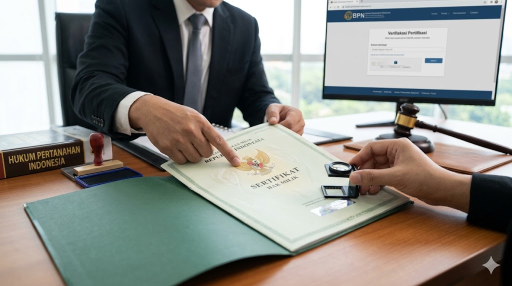 Langkah Hukum Melakukan Pengecekan Keaslian Sertifikat