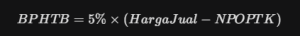 Menghitung BPHTB Agar Tidak Melosot
